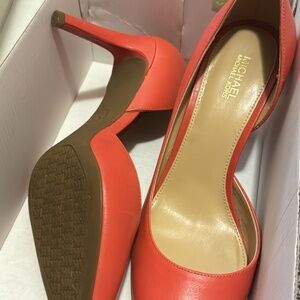 NEW Michael Kors d’Orsay Lite Terractta Stilettos - SIZE 7.5